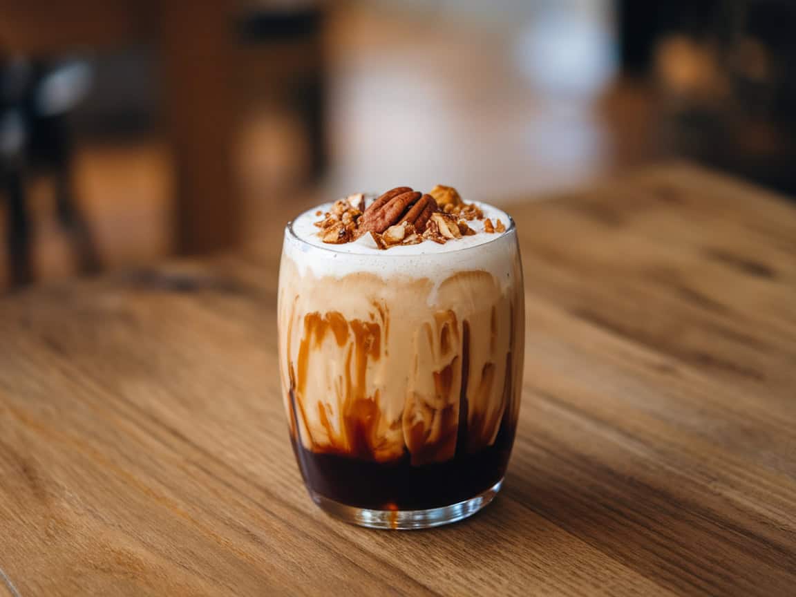 Creamy and Delicious 15 Cold Brew Coffee Drinks to Try Now 7 7. Maple Pecan Cold Brew