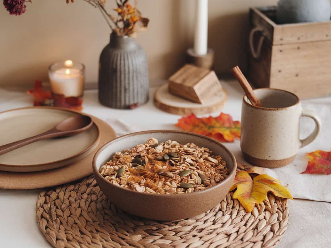 Crunch and Sip with These 15 Coffee-Friendly Granola Recipes 10 10. Pumpkin Spice Granola Treat