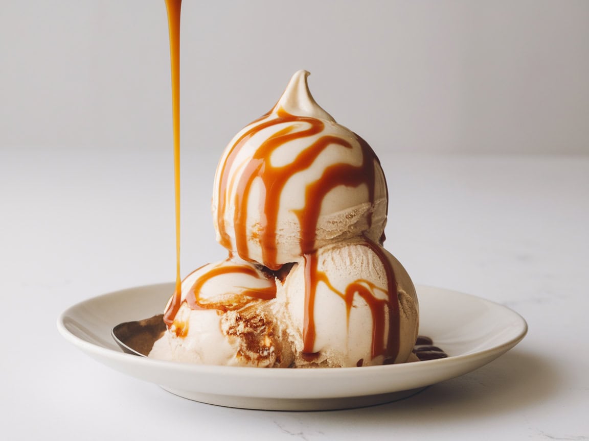 Treat Yourself with These 14 Cold Brew Coffee Ice Cream Recipes 10 11. Caramel Macchiato Cold Brew Ice Cream