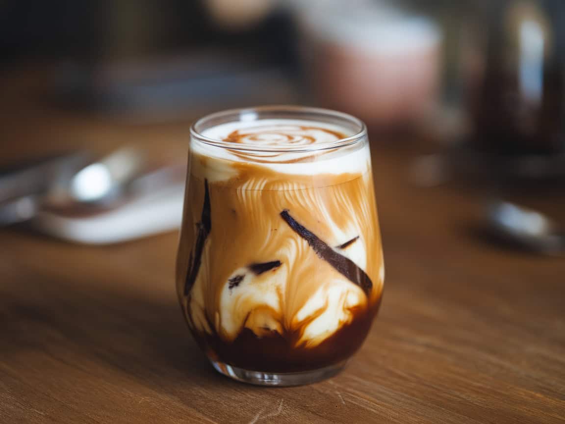 Coffee Meets Confection in These 15 Cold Brew Dessert Drinks 1 1. Vanilla Bean Bliss Cold Brew