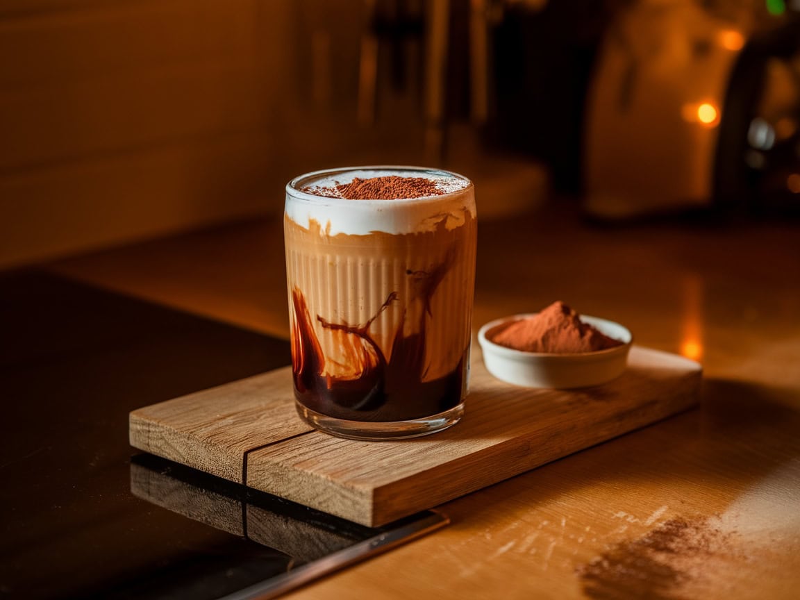 Chill and Brew with These 14 Easy No-Equipment Coffee Drinks 3 4. Cold Brew Mocha Magic