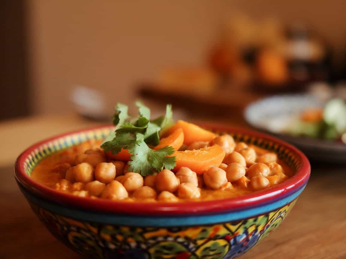 Soups and Stews That Surprisingly Pair With Coffee 10 10. Moroccan Chickpea Stew
