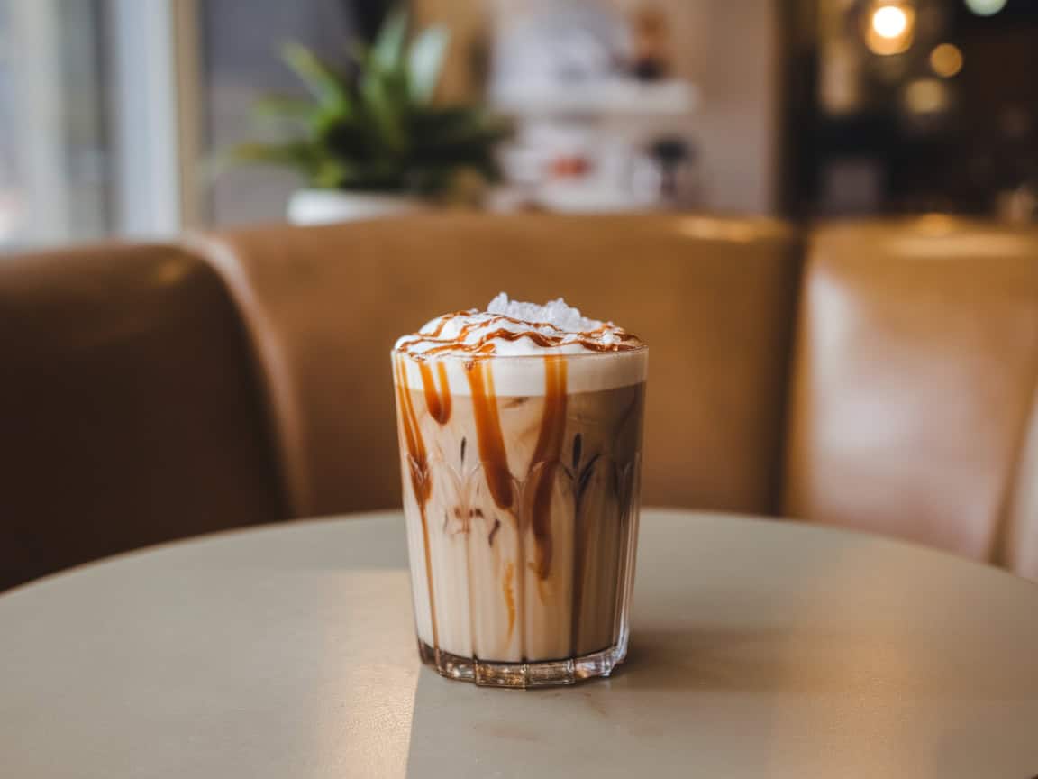 Creative Cold Brew Ideas to Impress Your Guests 13 13. Salted Caramel Cold Brew