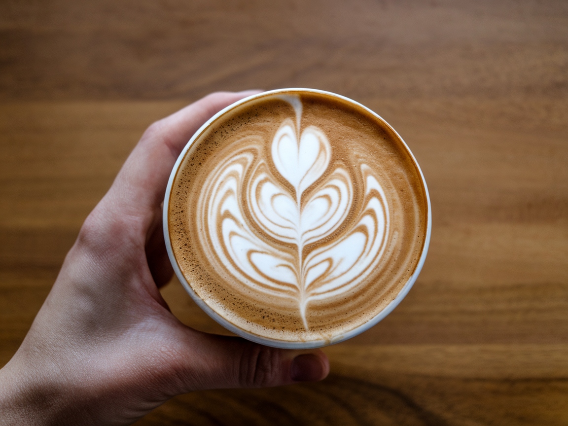 Vegan Lattes Get a Makeover: 15 Coffee Trends to Try Right Now 2 2. Art in a Cup: Vegan Latte Art Steals the Show