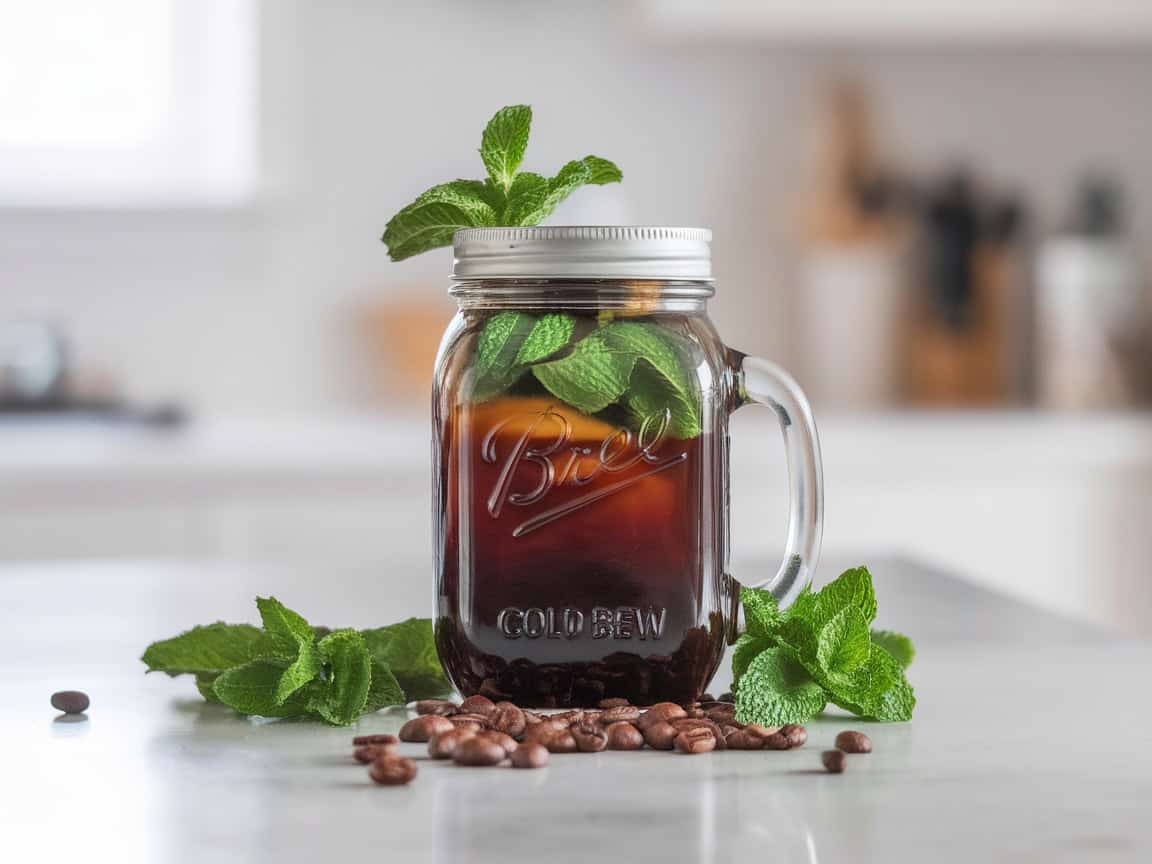 Flavor Your Brew with These 15 Creative Cold Brew Infusions 4 4. Refresh with Mint Leaves
