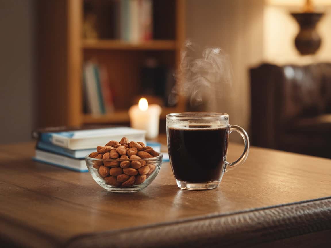 Snack Smarter with These 15 Coffee and Nut Pairings 1 1. Crunchy Almonds for a Heart-Healthy Boost