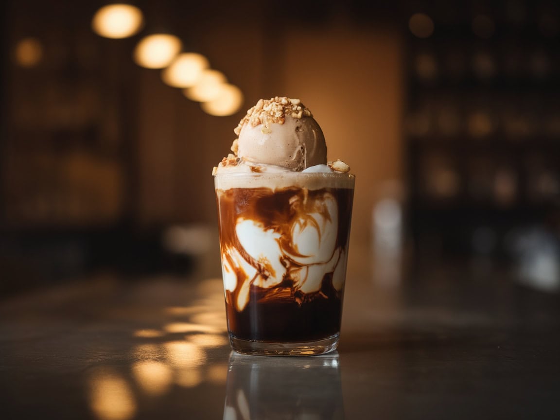 Make Summer Delicious with These 15 Cold Brew Coffee Float Ideas 12 12. Hazelnut Dream Cold Brew Float