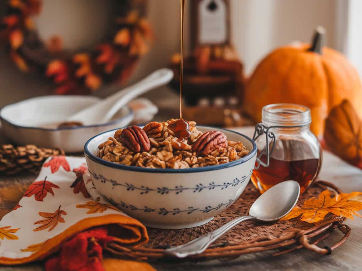 Crunch and Sip with These 15 Coffee-Friendly Granola Recipes 6 6. Maple Pecan Granola Bliss