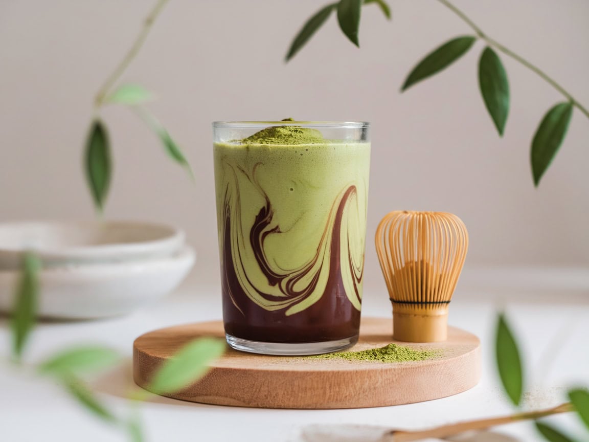Energize and Refresh with These 15 Cold Brew Smoothie Recipes 13 13. Matcha Cold Brew Fusion Smoothie