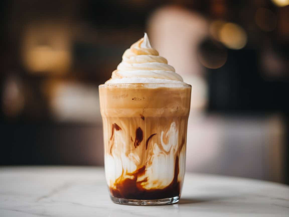 Add a Twist to Your Cold Brew with These 15 Tasty Toppings 1 1. Vanilla Bean Cream Swirl