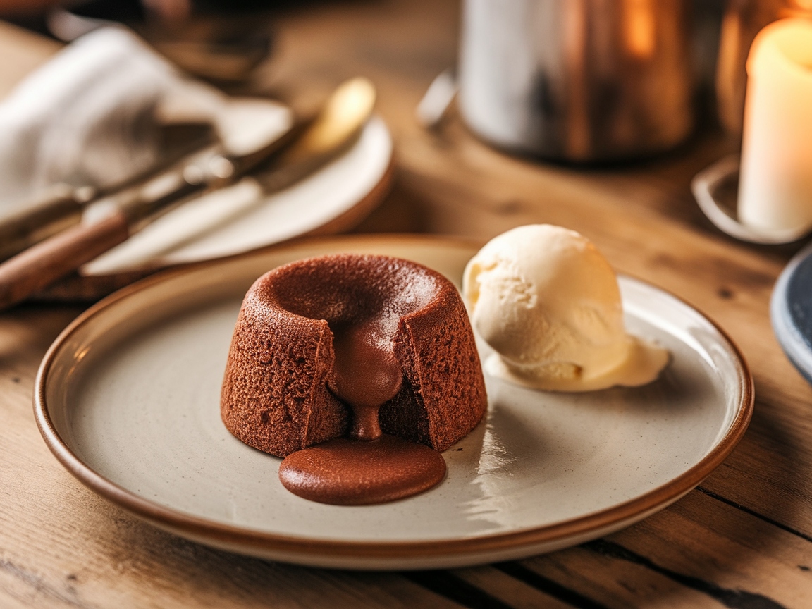 Sweeten Your Afternoon with These 15 Perfect Coffee Desserts 7 7. Decadent Chocolate Lava Cake
