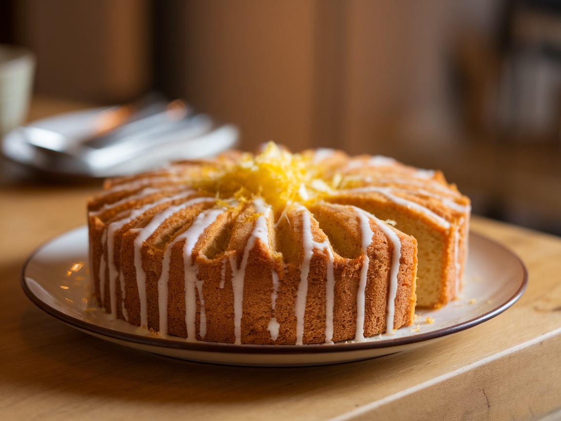 Sweeten Your Afternoon Coffee Break with These 15 Delicious Cakes 1 1. Classic Lemon Drizzle Cake