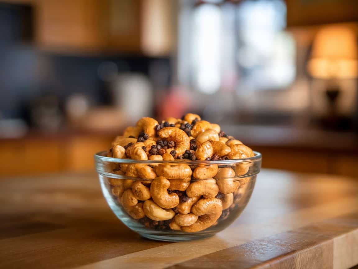 15 Hot and Fiery Snacks to Enjoy with Your Coffee 13 13. Szechuan Pepper Cashews