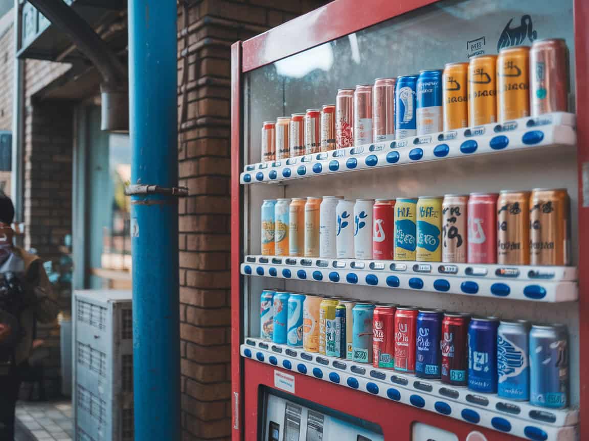 Coffee Rituals From Around the World 10 10. Grabbing Canned Coffee from Japan