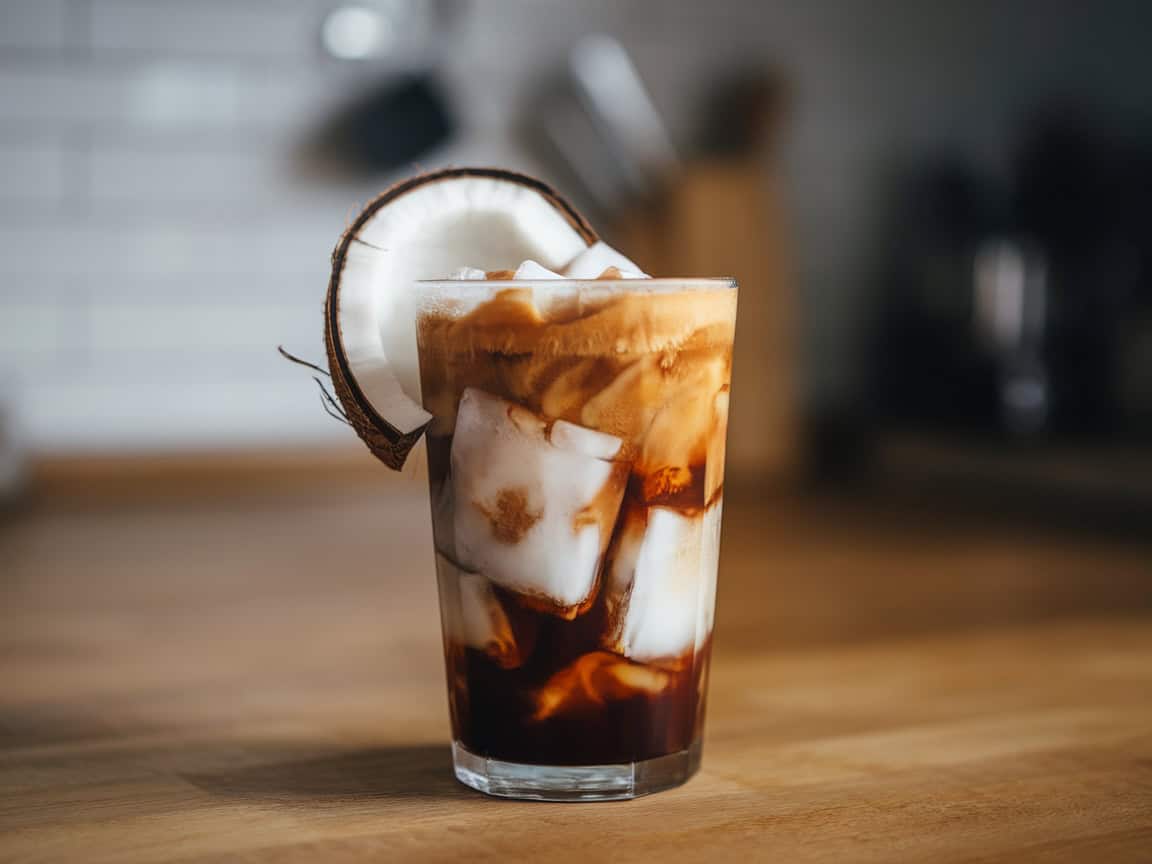 Refreshing and Healthy: 13 Cold Brew Coffee Recipes to Try 2 2. Coconut Water Cold Brew Refresher