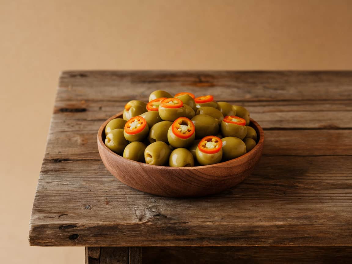 15 Hot and Fiery Snacks to Enjoy with Your Coffee 15 15. Jalapeño Stuffed Olives