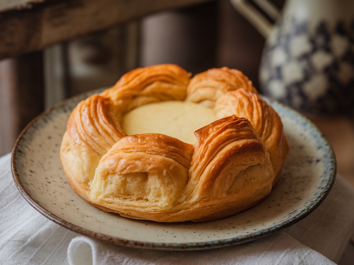 Sweeten Your Afternoon with These 15 Perfect Coffee Desserts 13 13. Vanilla Custard Danish
