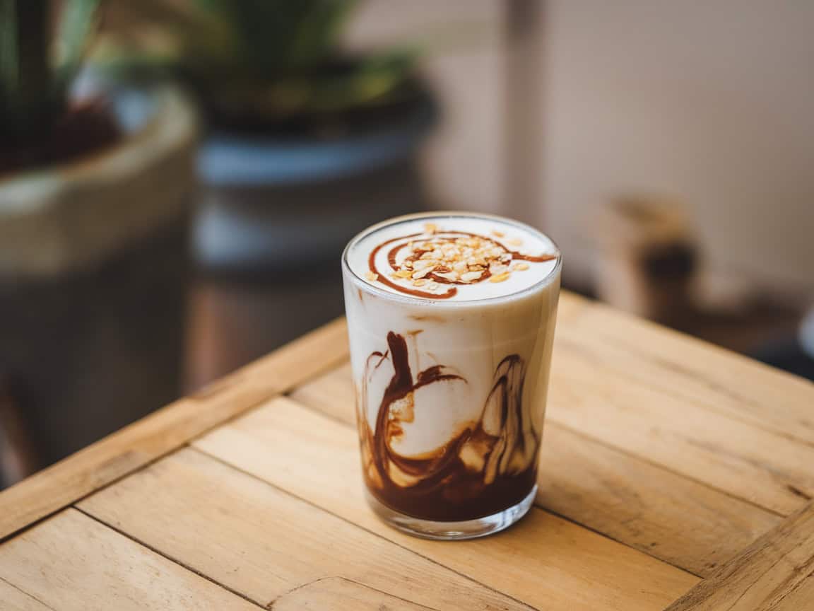 Coffee Meets Confection in These 15 Cold Brew Dessert Drinks 14 14. Almond Joyful Cold Brew