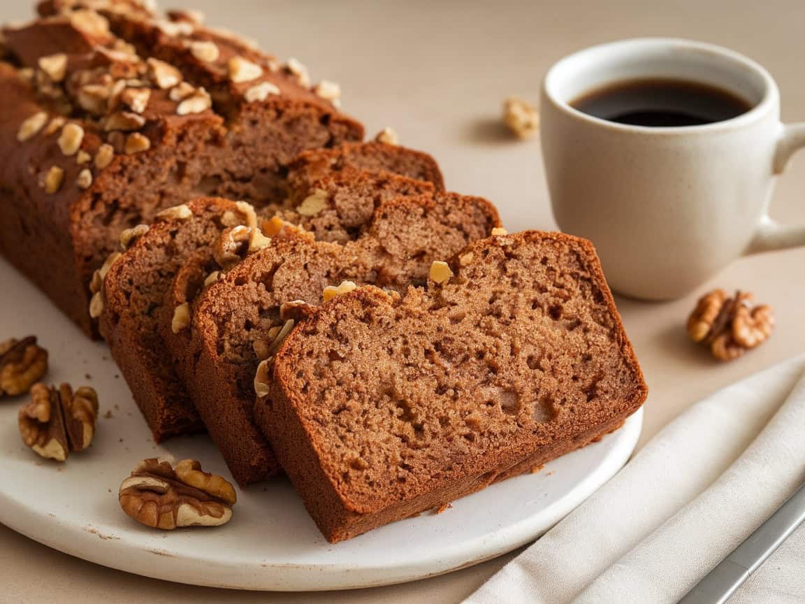 Elevate Your Coffee Time with These 15 Vegan Treats 3 3. Classic Vegan Banana Bread Slices