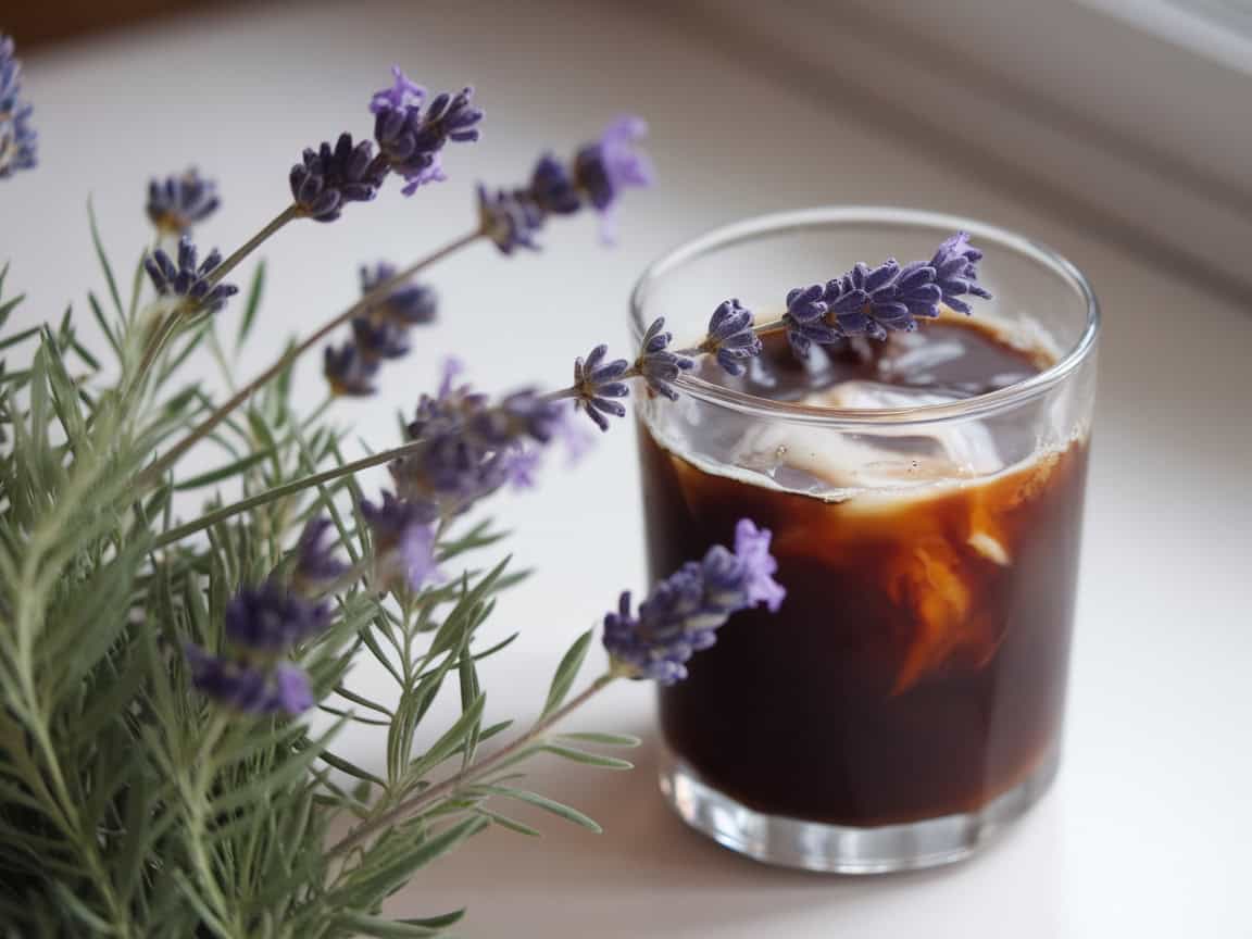 Upgrade Your Sip with These 15 Cold Brew Coffee Enhancers 5 5. Soothe with Lavender-Infused Cold Brew