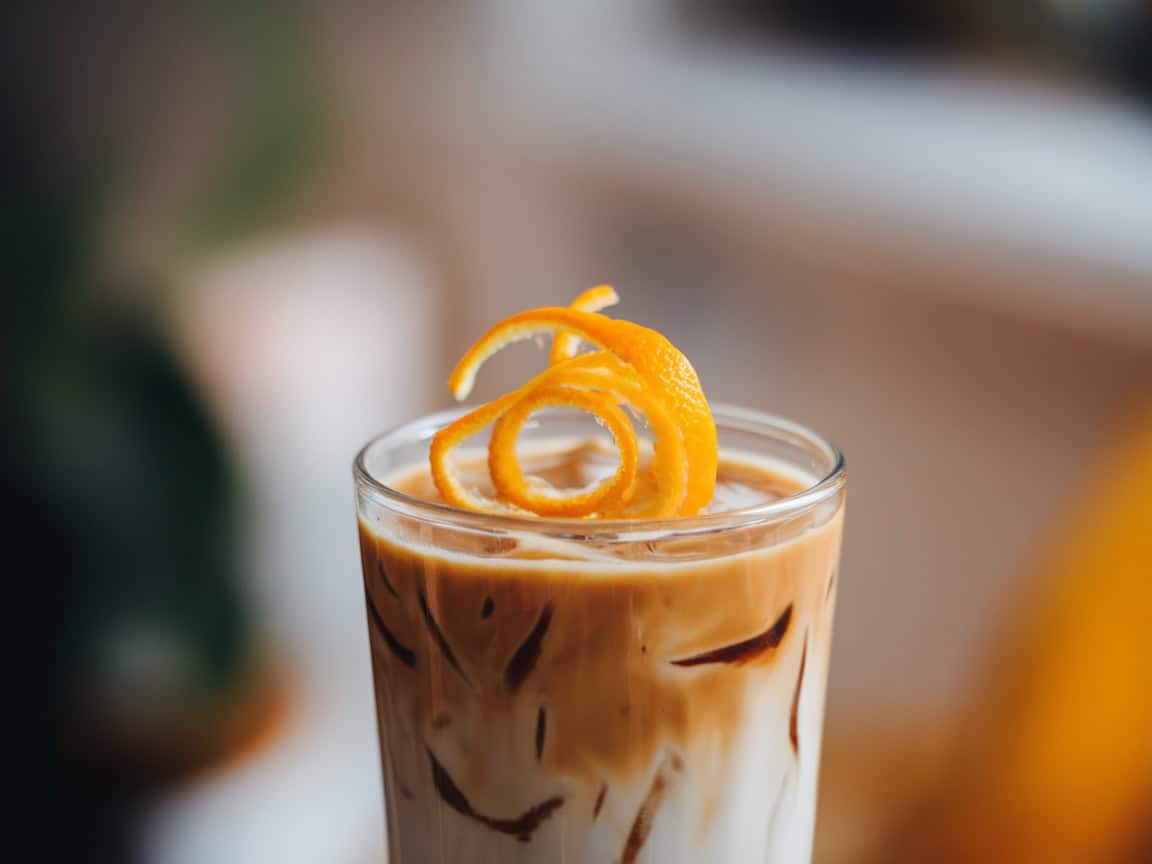 Add a Twist to Your Cold Brew with These 15 Tasty Toppings 9 9. Orange Zest Twist