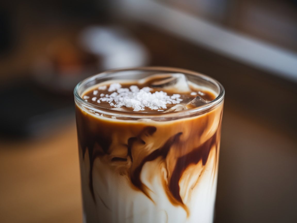 Add a Twist to Your Cold Brew with These 15 Tasty Toppings 11 11. Sea Salt Sprinkle