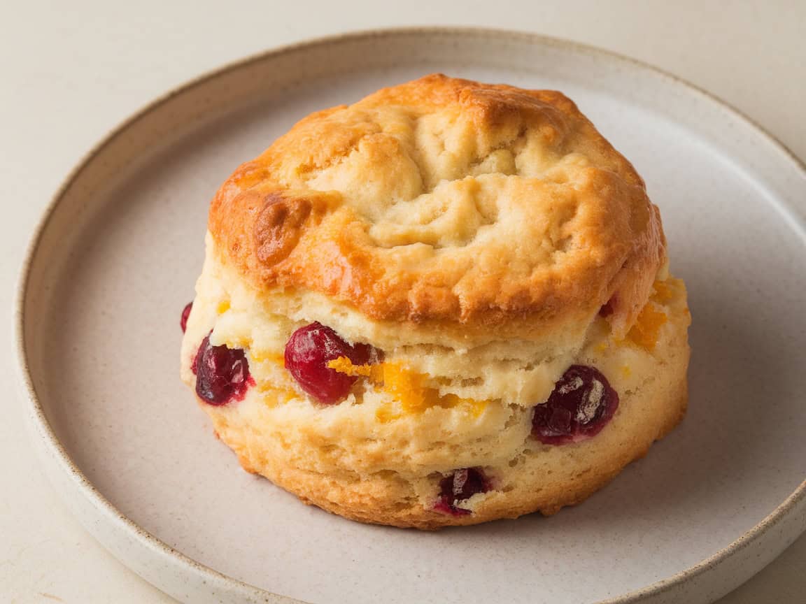Treat Yourself to These 15 Scone and Coffee Combos 5 5. Cranberry Orange Fusion