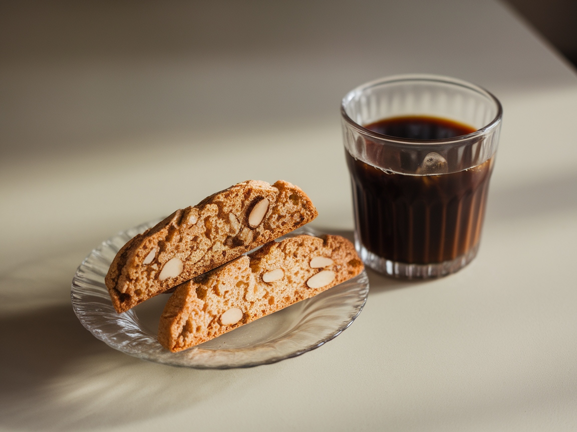 Sweet Treats That Were Made for Cold Brew 10 10. Almond Biscotti Crunch