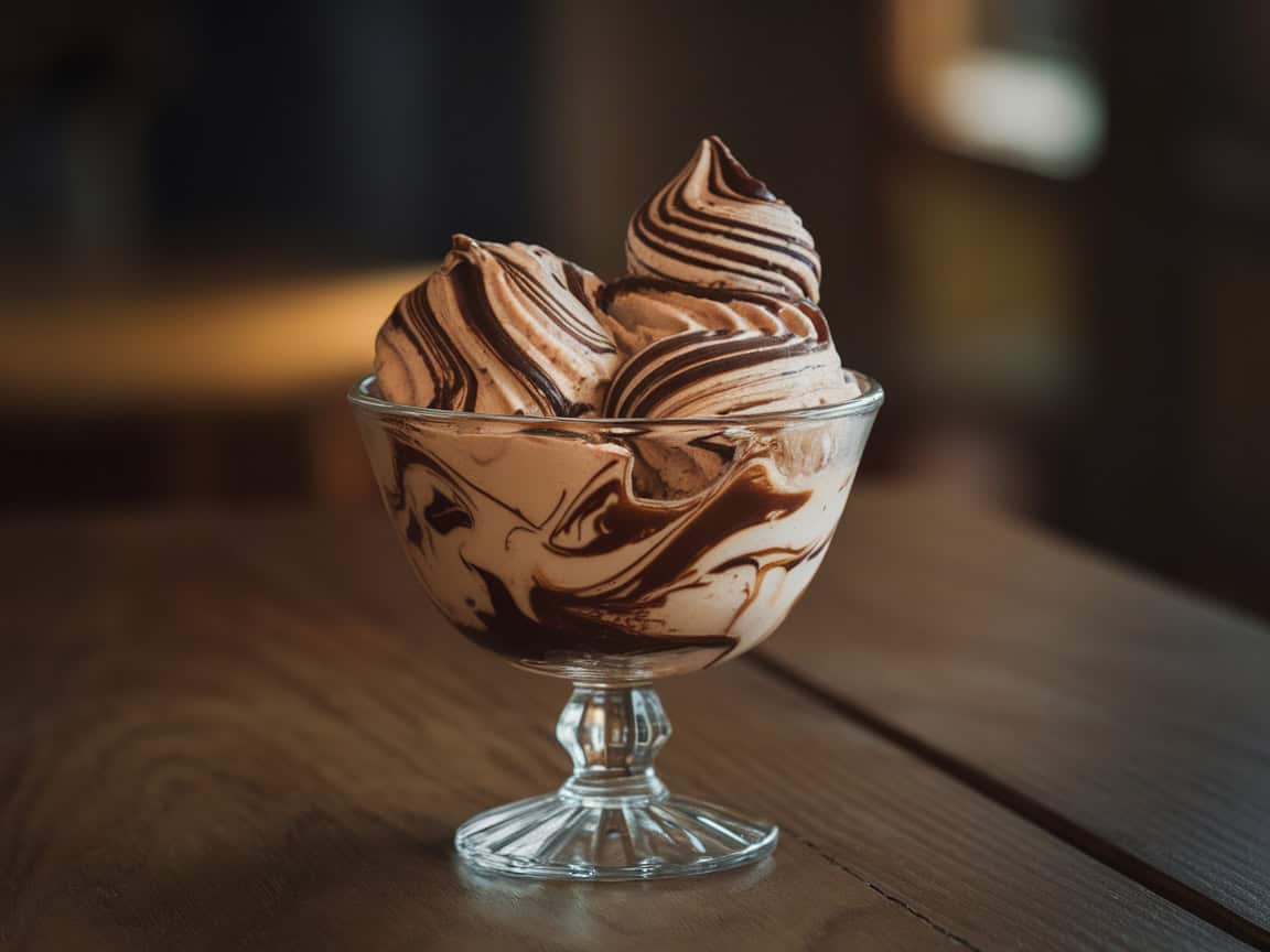Coffee Sorbet Treats for a Refreshing Afternoon 2 2. Mocha Swirl Coffee Sorbet