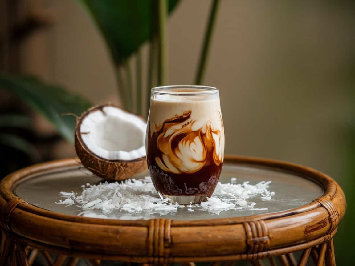 Build Your Best Brew with These 15 Cold Brew Coffee Ideas 5 5. Tropical Twist: Coconut Cold Brew