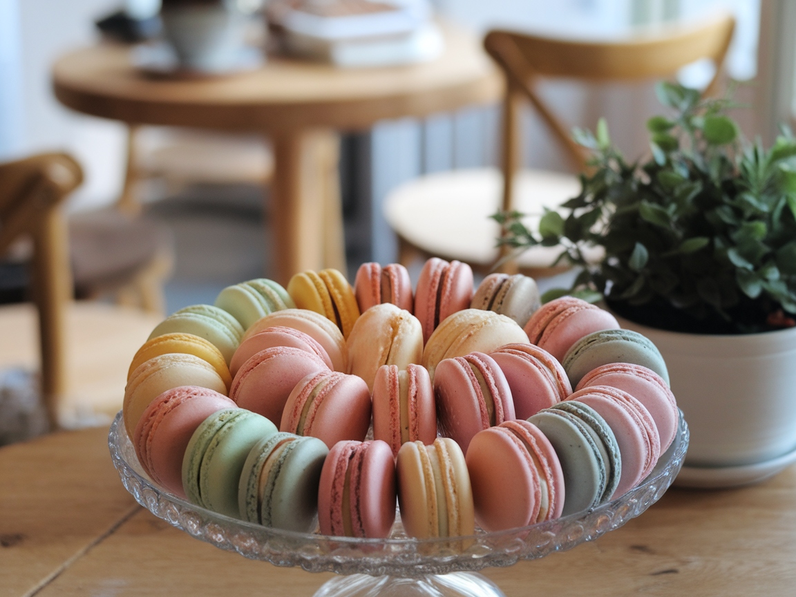 Sweeten Your Afternoon with These 15 Perfect Coffee Desserts 11 11. Delicate French Macarons