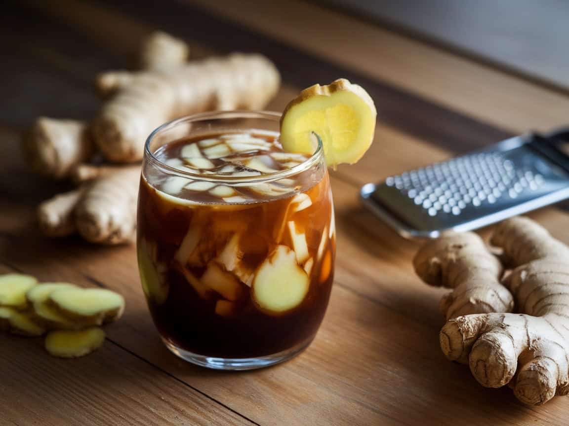 Sip and Reboot with These 15 Afternoon Cold Brew Creations 11 11. Ginger Spice Cold Brew