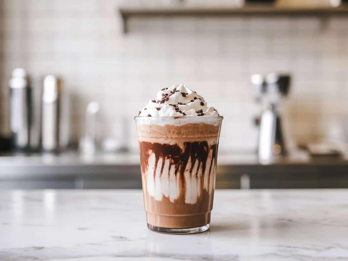 Sweet and Smooth 15 Coffee Recipes You’ll Love if You Have a Sweet Tooth 2 2. Decadent Mocha Frappuccino Blended with Chocolate Chunks