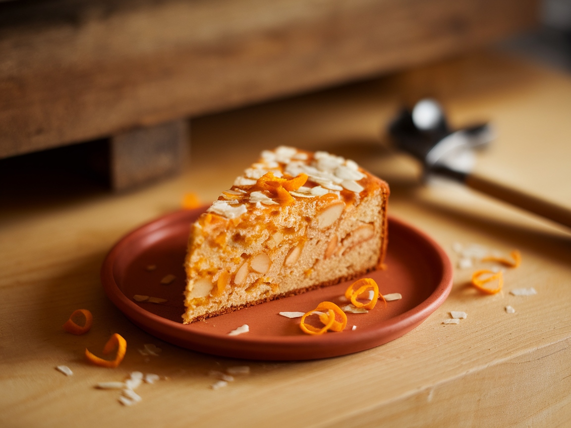 Sweeten Your Afternoon Coffee Break with These 15 Delicious Cakes 9 9. Almond and Orange Blossom Cake