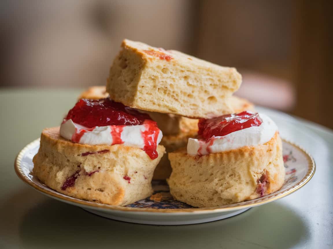 Breads That Make Coffee Even Better 13 13. Traditional English Scones with Jam