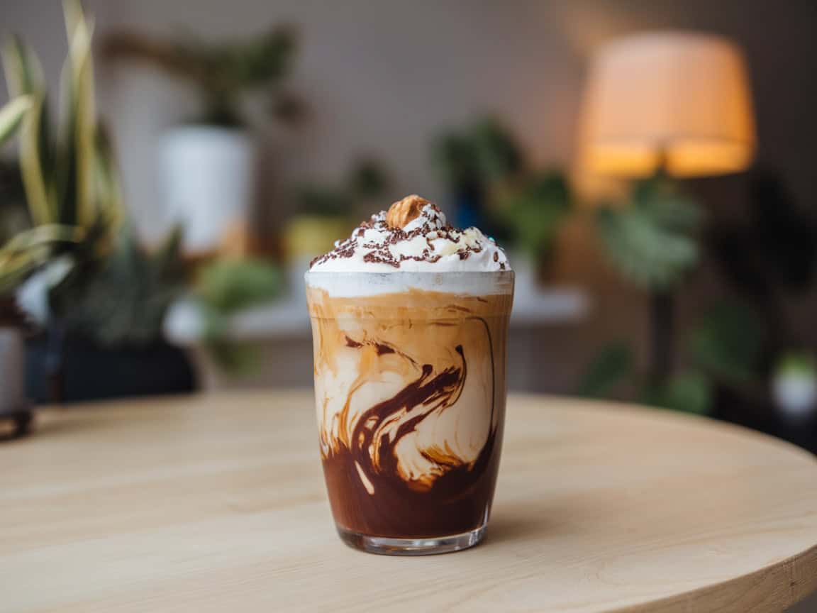 Coffee Meets Confection in These 15 Cold Brew Dessert Drinks 10 10. Peanut Butter Cup Fusion