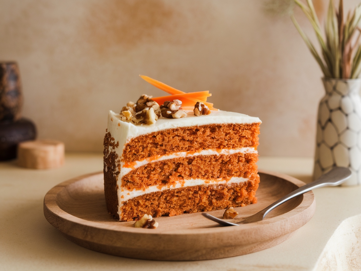 Sweeten Your Afternoon Coffee Break with These 15 Delicious Cakes 3 3. Moist Carrot Cake with Cream Cheese Frosting