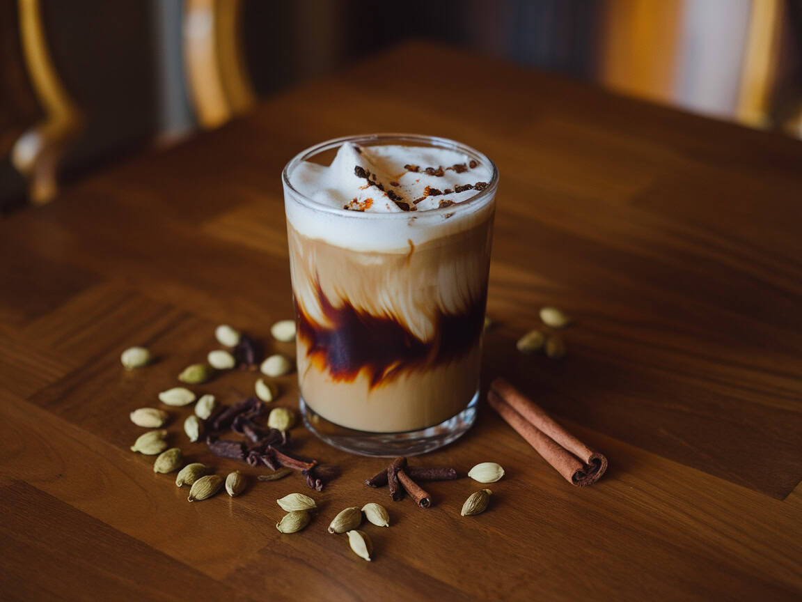 Build Your Best Brew with These 15 Cold Brew Coffee Ideas 12 12. Exotic Chai Spiced Cold Brew
