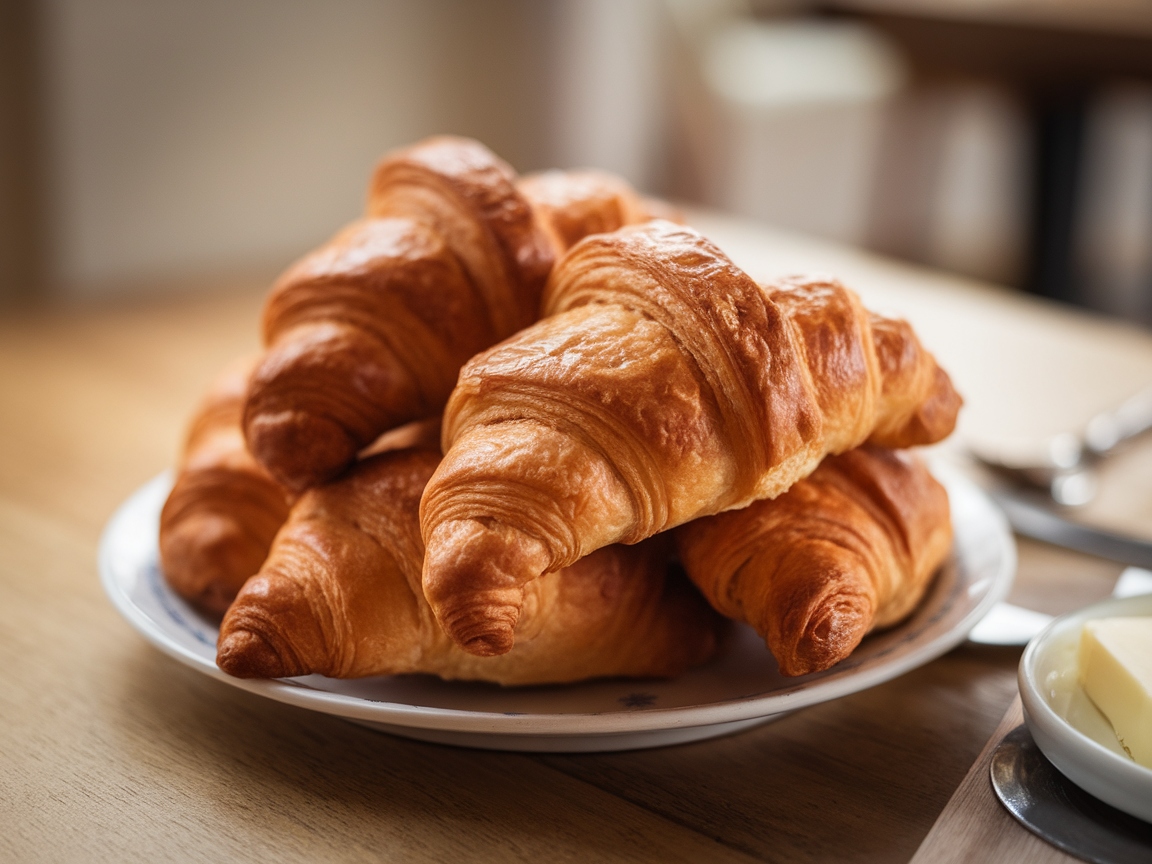 Breads That Make Coffee Even Better 1 1. Buttery Croissants Fresh from the Oven