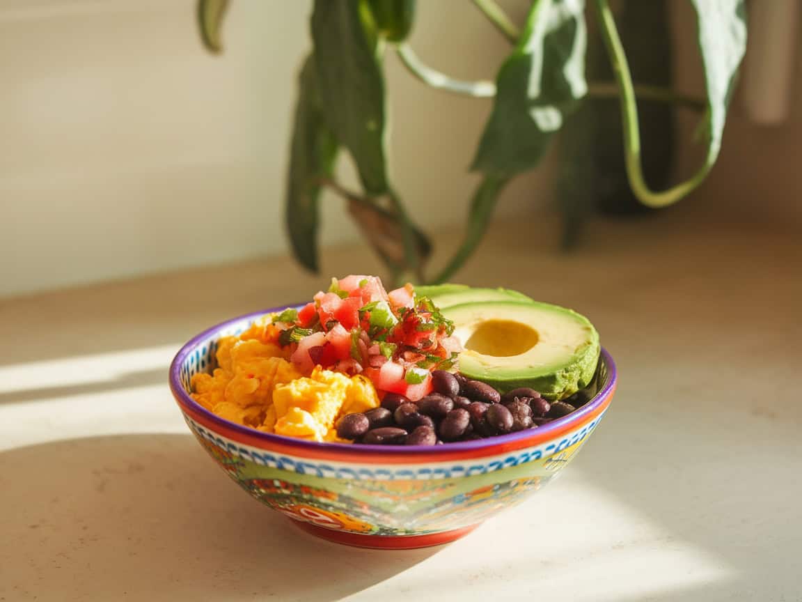 Breakfast Bowls That Pair Perfectly With Coffee 12 12. Southwestern Breakfast Burrito Bowl