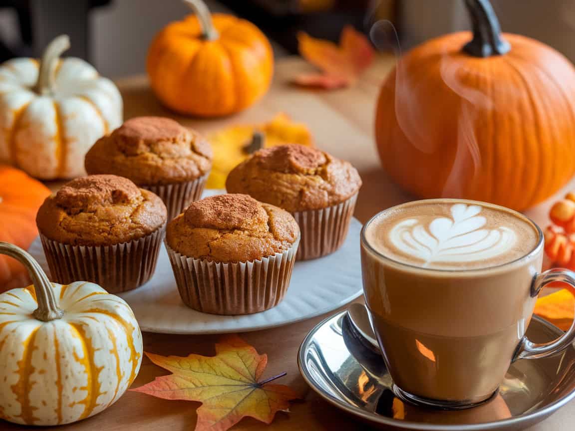 Coffee Muffins Worth Waking Up For 7 7. Pumpkin Spice Coffee Muffins