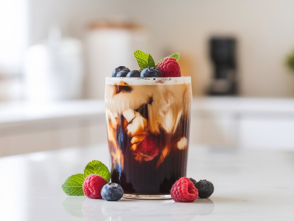 Chill Out with These 15 Cold Brew Drinks from Lattes to More 14 14. Berry Infused Cold Brew