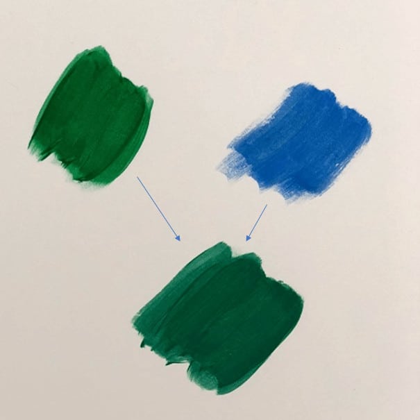 35 Awesome Acrylic Painting Tips That Will Blow Your Mind! 8 color mix 1