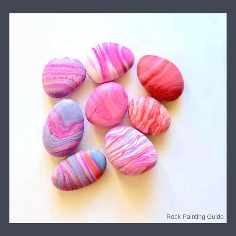 How to Make Beautiful Marbled Stone Photo Holders 5 stone photo holders