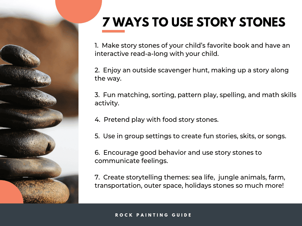Story Stones Guide: How to Make And Ways to Use Them 11 ways to use story stones