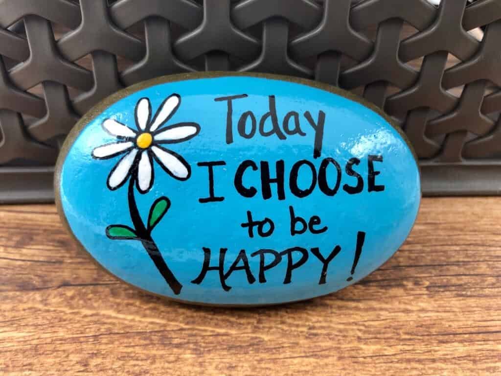 Story Stones Guide: How to Make And Ways to Use Them 9 choose happy rock