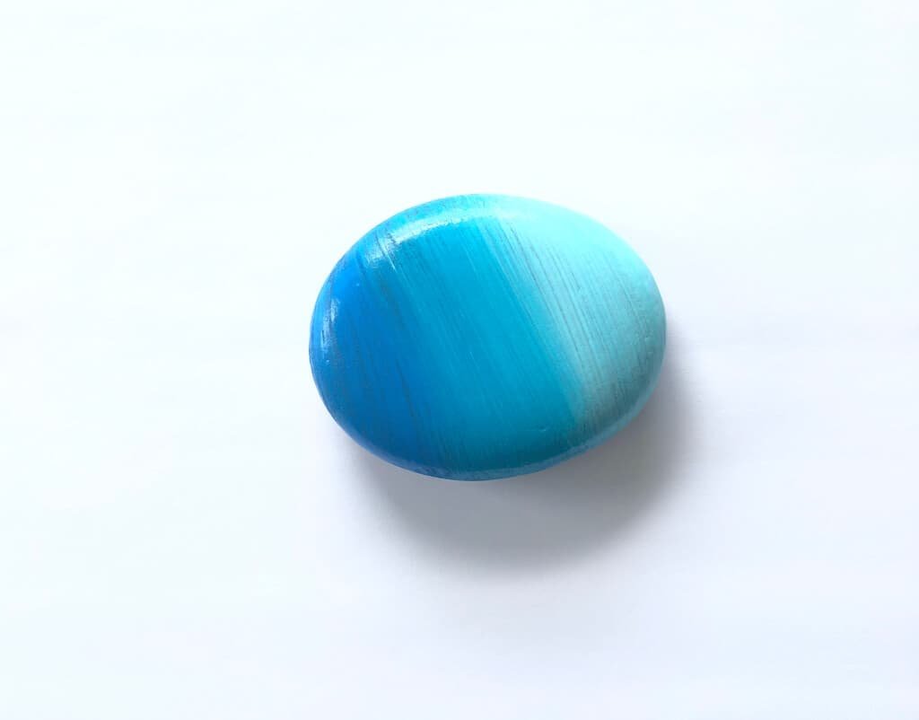 16 Easy Rock Painting Techniques to Improve Your Skills 11 blending technique on a rock