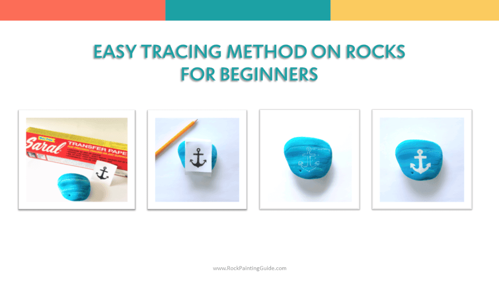 16 Easy Rock Painting Techniques to Improve Your Skills 5 tracing for rock painting