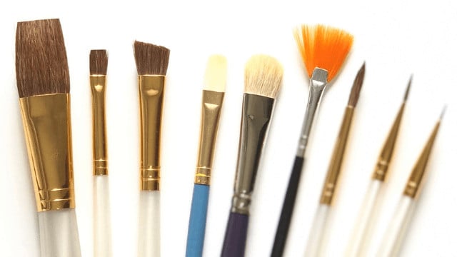 Rock Painting Supplies: What You Need to Know 8 paint brushes