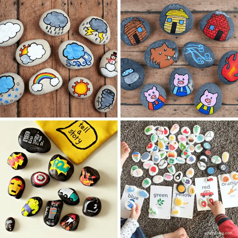 Story Stones Guide: How to Make And Ways to Use Them 17 story stones ideas 1